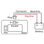 Wskaźnik LCD napięcia akumulatora LY7 - 6