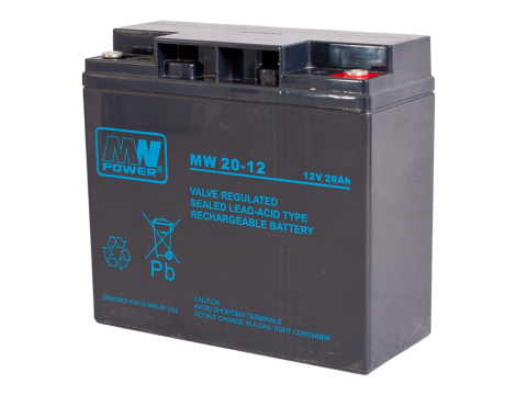 AGM battery 12V/20Ah MW M5 Pb