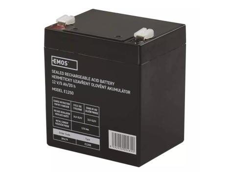 Akumulator żelowy 12V/5Ah EMOS B9679 T2