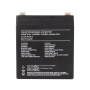 AGM battery 12V/5Ah EMOS - 4
