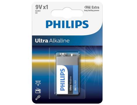 Alkaline battery 6LF22 PHILIPS ULTRA