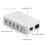 LVSUN USB Charger LS-5UWT WHITE/WHITE - 8