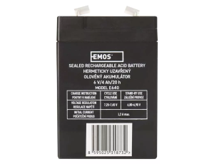 Akumulator żelowy 6,0V/4Ah EMOS B9641 - image 2