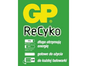 Rechargeable battery R6 2700 GP Recyko New - image 2