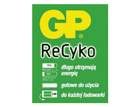 GP Recyko New R6/AA 2700 Series 1,2V - 2