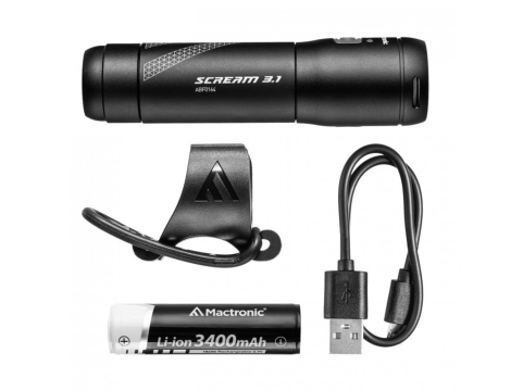 Front Bicycle Light SCREAM 3.1 ABF0164 - 6