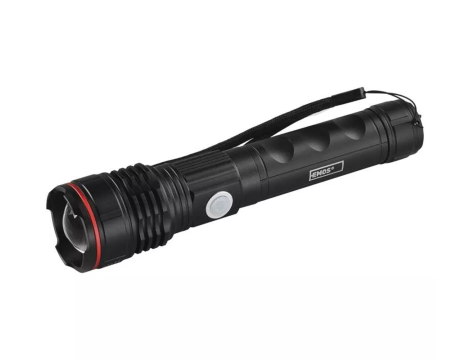 LED Metal Flashlight LED P3116 EMOS with focus