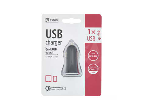 Ładowarka EMOS USB V0215 Quick QC 3.0 - 6