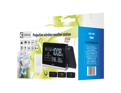 Projection Wireless Weather Station EMOS METEO E8466 - 4