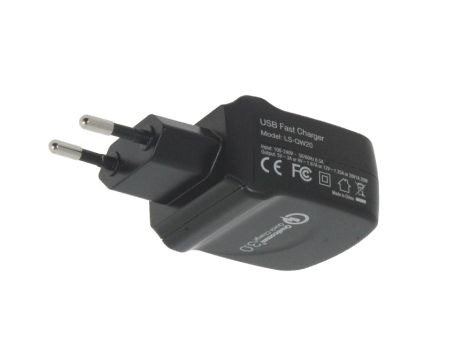 Ład USB LVSUN 5/9/12V 3A LS-QW20-A Czarn - 8