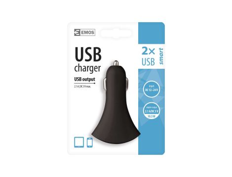 USB Car Charger 2.1A V0212 EMOS - 6