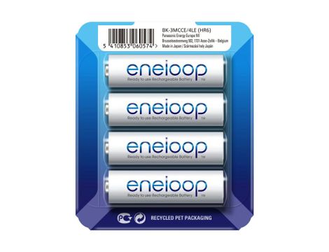 Panasonic Eneloop R6/AA 2000mAh B4 pack