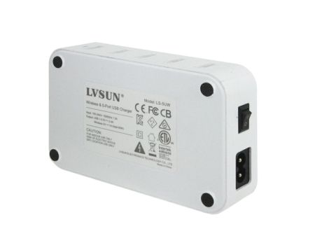 Ładowarka LVSUN USB LS-5UW BIAŁA/WHITE - 3