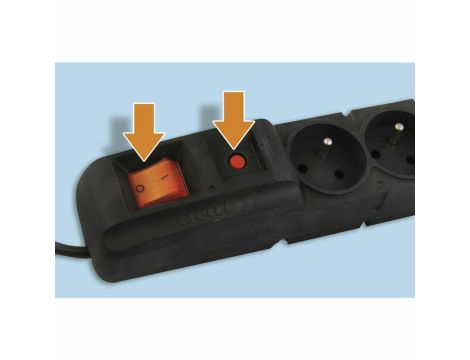 Surge Protection 8 sockets 1,5m EMOS P53899 - 4