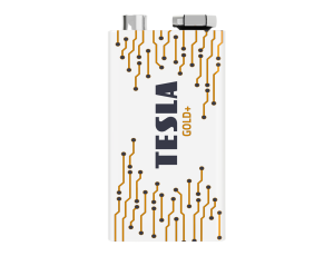 Bateria alk. 6LR61 TESLA GOLD+ B1 9V - image 2