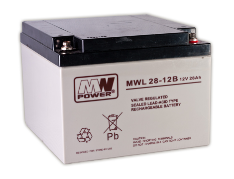 AGM battery 12V/28Ah MWL