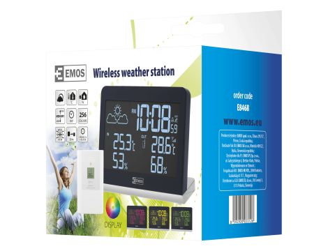 Wireless Weather Station EMOS METEO E8468 - 7