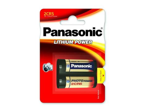 Lithium battery 2CR5 1400mAh 6V PANASONIC