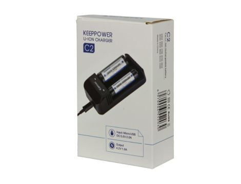 Charger Keeppower C2 for 32650/20700/18650/18350/14500 cell - 4