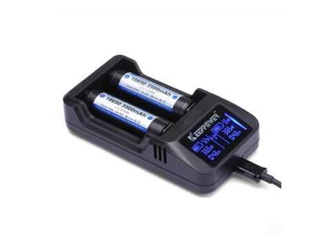 Charger Keeppower L2 PLUS LCD for 26650/18650/18350/14500 cell - 3