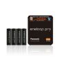 Rechargeable Panasonic Eneloop PRO R06/AA 2500mAh B4 pack - 4