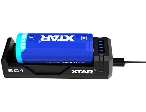 Charger XTAR SC1 for 18650/26650 - 6