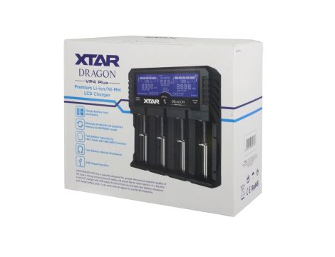 Charger XTAR VP4 DRAGON + 4 x GP Recyko R6/AA - 7