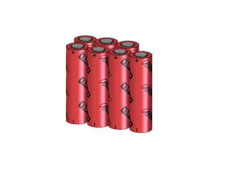 Battery pack Li-ion 18650 3.7V 19.5Ah 1S7P - SERVICE - 2