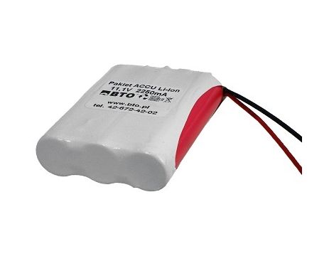 Battery pack Li-Ion 18650 11.1V 2.1Ah 3S1P - 3