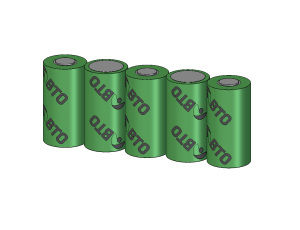 Custom battery pack NiCD SC 6.0V 1.9Ah 5S1P SERVICE - image 2