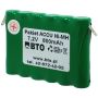 Battery pack NiMH AAA 7.2V 0.8Ah 6S1P - SERVICE - 3