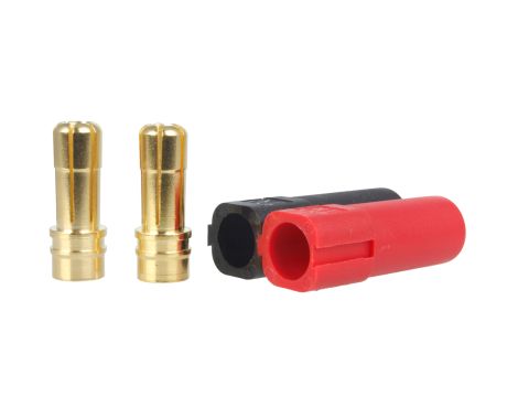 Amass XT150-M male connector 60/130A banana black/red - 3