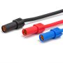 Amass XT150-M male connector 60/130A banana black/red - 16