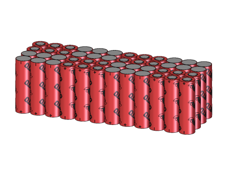 Battery pack Li-ION 18650 29.6V 20.4Ah - 5