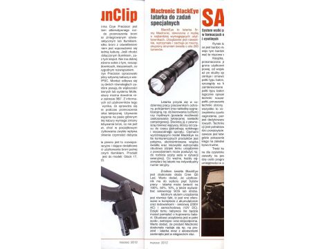 Professional flashlight Black Eye MX532L-RC MACTRONIC - 6