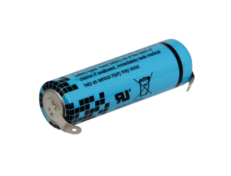 ULTRALIFE ER14505/ST 3.6V lithium battery. - 3
