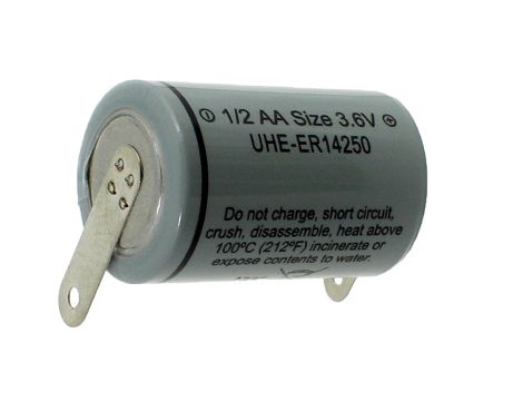 Lithium battery  ER14250/TC 1200mAh 3,6V ULTRALIFE 1/2AA - 5