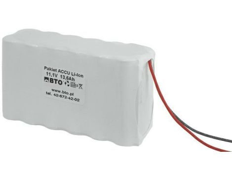 Battery pack Li-Ion 18650 11.1V 13.6Ah 3S4P/S