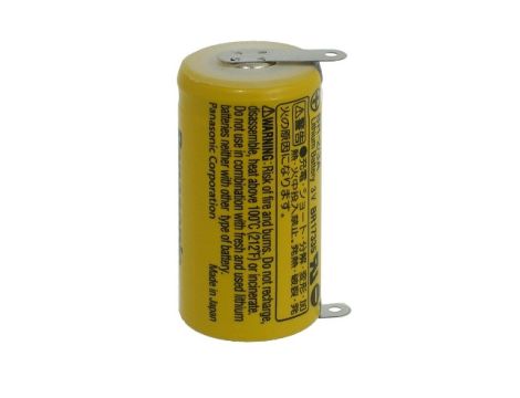 Lithium battery  BR-2/3AT2SP 3.0V 1200mAh PANASONIC - 3