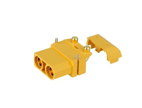 Amass XT60PW-F female connector 45/60A for PCB with cover