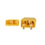 Amass XT60PW-F female connector 45/60A for PCB with cover - 3