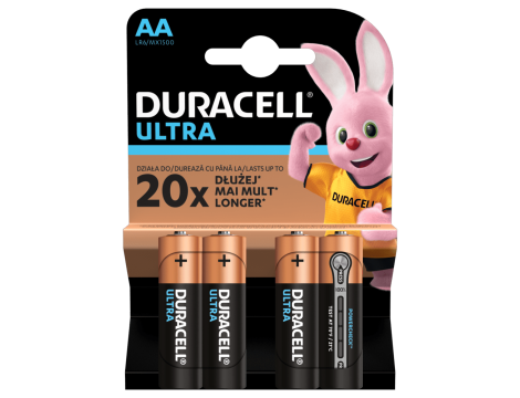 Alkaline battery LR6 DURACELL ULTRA - 8