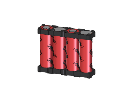 Battery pack Li-ion 18650 14.8V 2.9Ah 4S1P - 2