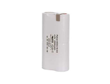 Custom battery pack NiCD C 4.8V 2.5Ah
