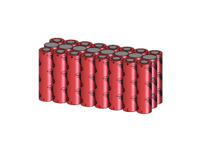 Battery pack Li-Ion 18650 11.1V 24.8Ah 3S8P/S - image 2