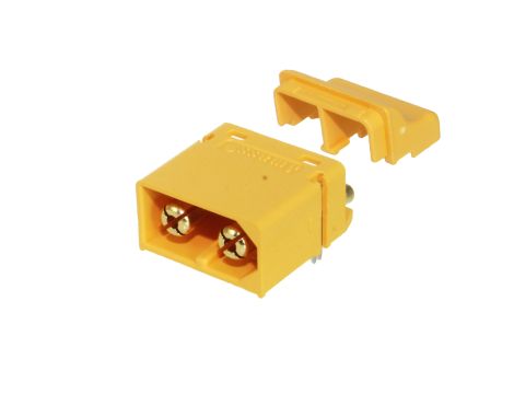 Amass XT60PT-M male connector 30/60A for PCB with cover