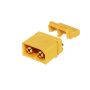 Amass XT60PT-M male connector 30/60A for PCB with cover - 2
