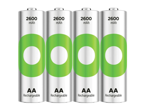 Rechargeable battery R6/AA 2600mAh GP Recyko New B4 - 2
