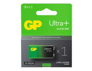 Alkaline battery 6LF22 GP ULTRA Plus G-TECH
