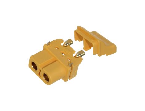 Amass XT60PT-F female connector 30/60A for PCB with cover